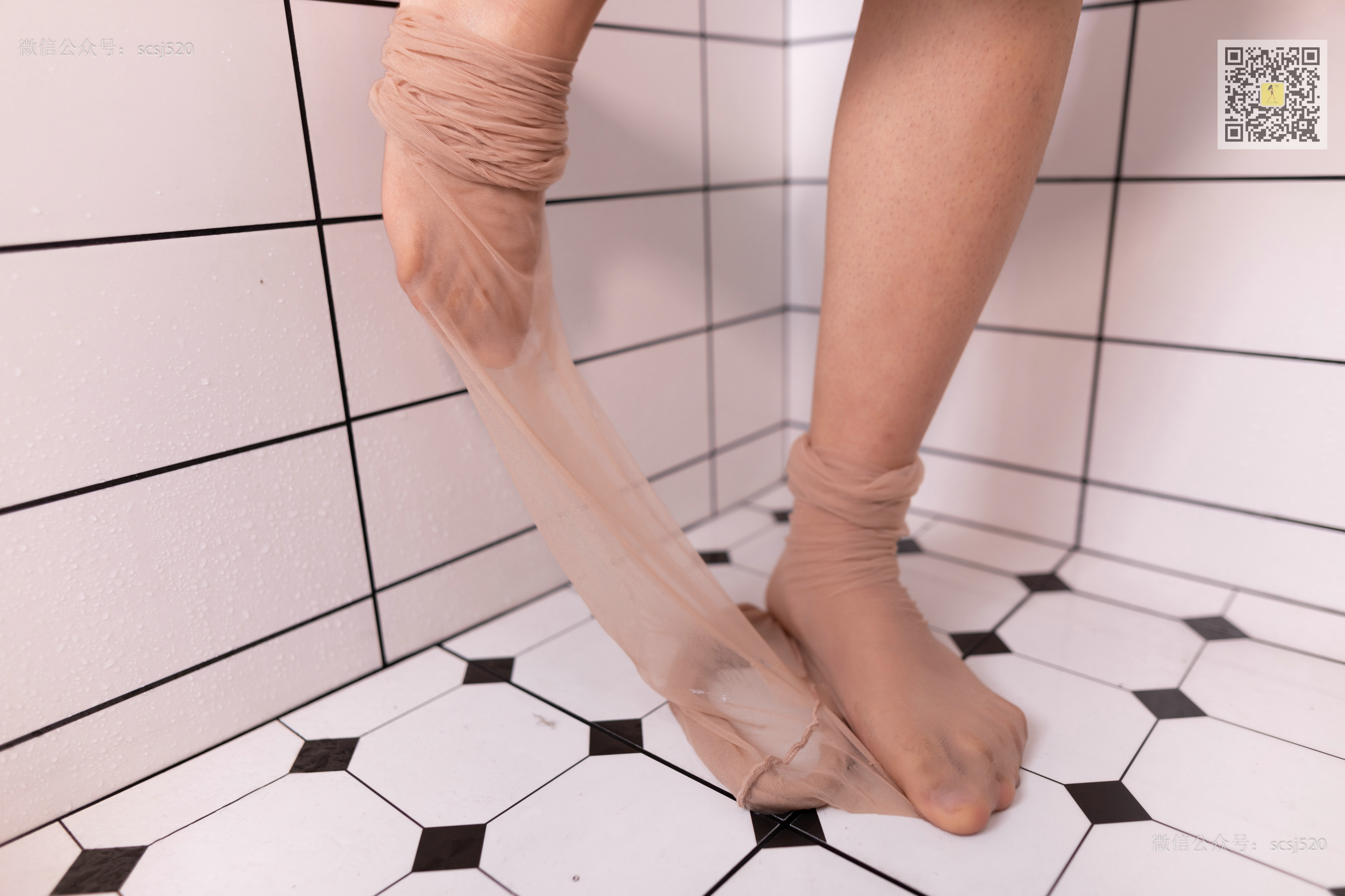 ISS山茶摄影 023 浴室里脱丝